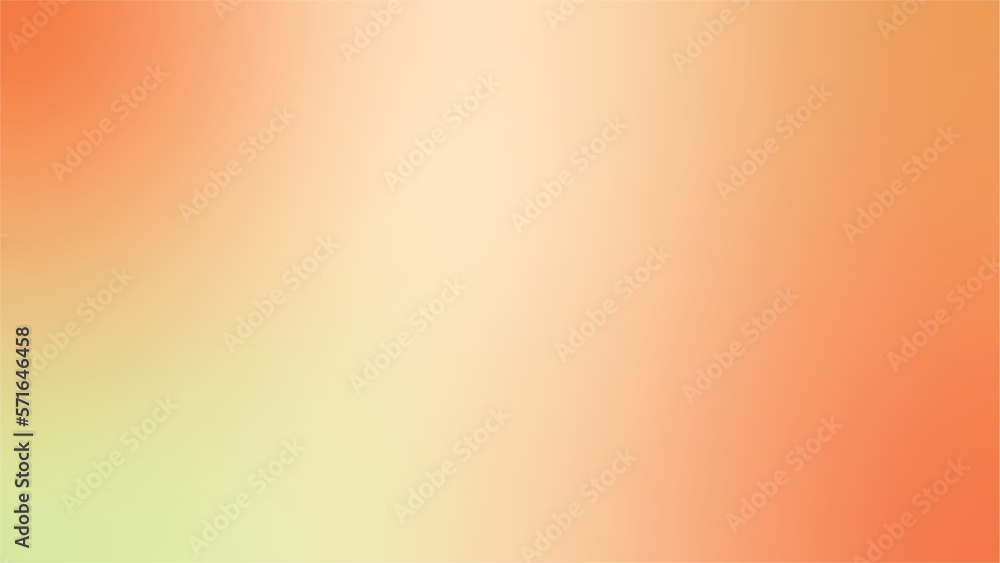 orange yellow green abstract colour gradient background  - obrazy, fototapety, plakaty 