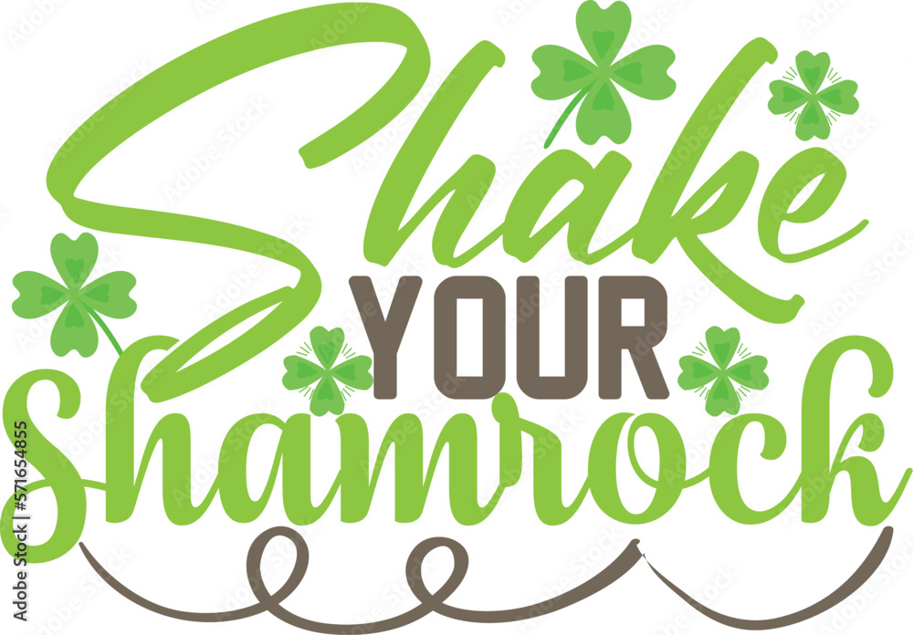 Fototapeta premium Shake Your Shamrock