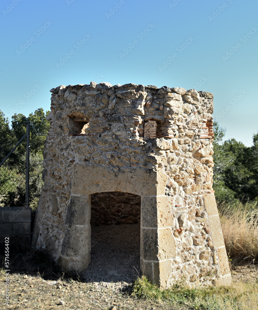 torreta de piedra