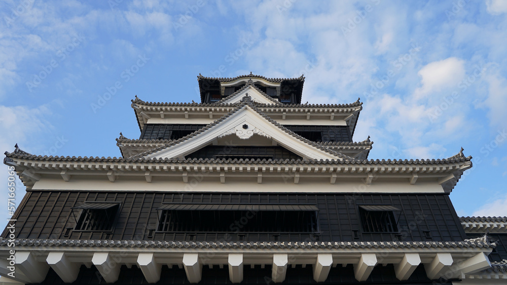 Kumamoto Castle, Kyushu, Japan, 12 Dec 2022 Kumamoto Castle, Kyushu, Japan, 12 Dec 2022