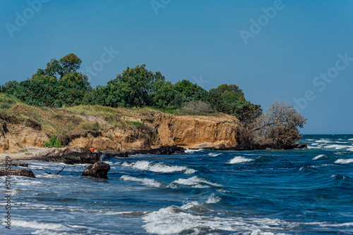 Fototapeta Naklejka Na Ścianę i Meble -  Wybrzeże w pobliżu Mastichari, Wyspa Kos