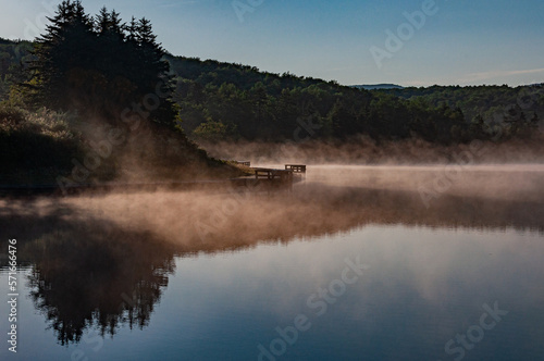 Summer Sunrise on Spruce Knob Lake, West Virginia USA, West Virginia