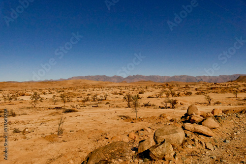 Marocco, formazioni rocciose della valle di Tafrout. provincia di Souss Massa photo