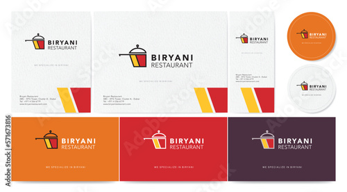 Biriyani Logo Vector 