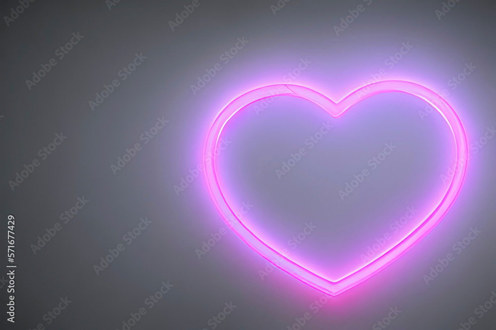 The heart shapes on abstract light neon glitter background in love concept for valentines day with sweet and romantic. Neon heart glowing background space for text. Design and digital material. The heart shapes on abstract light neon glitter background in love concept for valentines day with sweet and romantic. Neon heart glowing background space for text. Design and digital material.