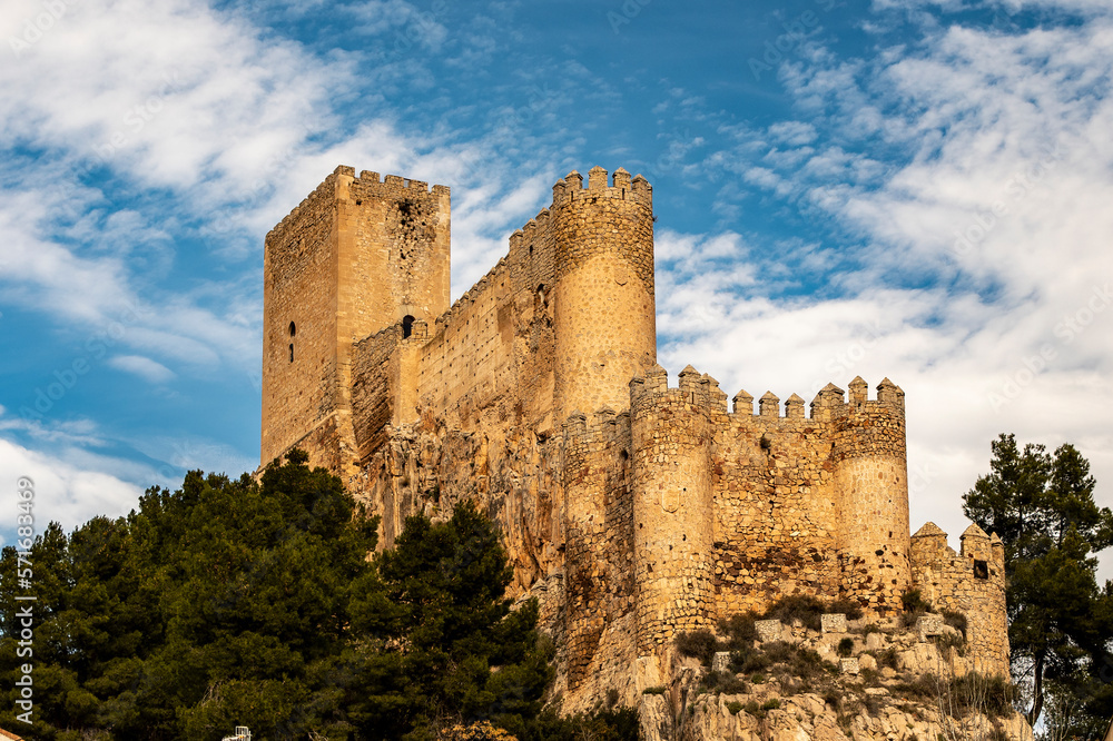 Castillo de Almansa, Albacete, Castilla la Mancha, España