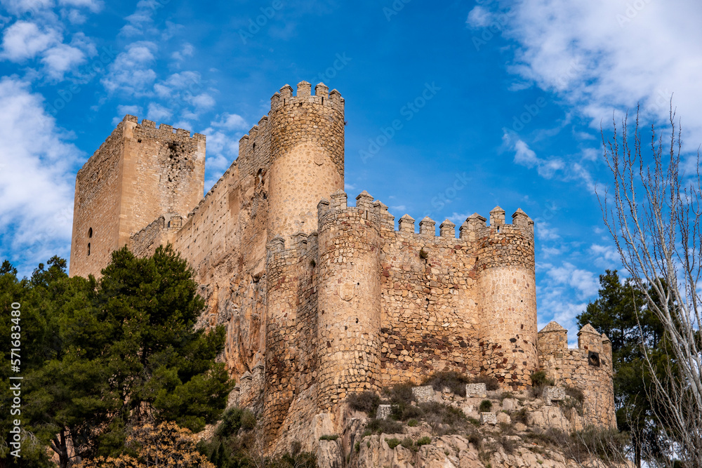 Castillo de Almansa, Albacete, Castilla la Mancha, España