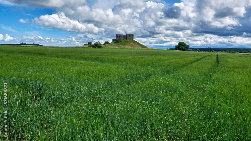 Historic Ruins of Duffus Castle, Moray Historic Ruins of Duffus Castle, Moray
