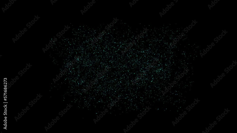 The ball rotates and crumbles into pieces and particles. Chaotic collision of objects and interpenetration. Scientific demonstration of diffusion. 60 fps 3D rendering The ball rotates and crumbles into pieces and particles. Chaotic collision of objects and interpenetration. Scientific demonstration of diffusion. 60 fps 3D rendering