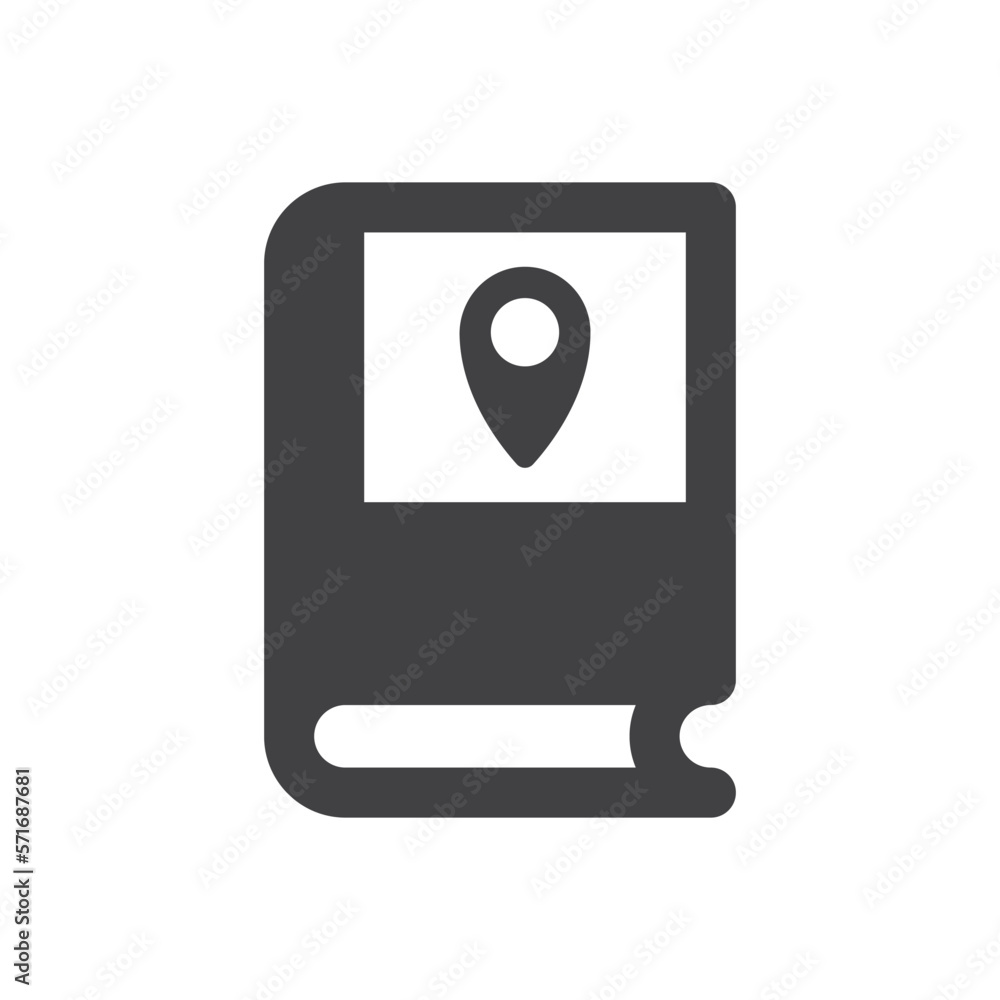 Travel Guide Book Icon Travel Guide Book Icon