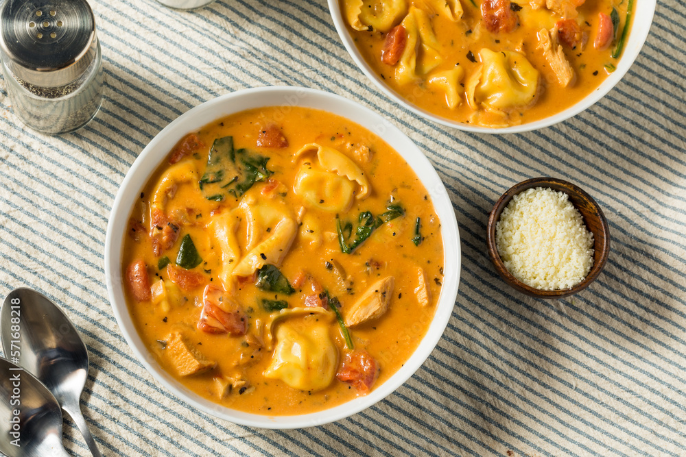 Homemade Creamy Tortellini The Soup Homemade Creamy Tortellini The Soup