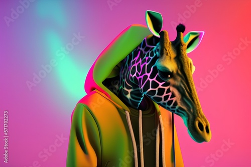 abstract colorful background with flowers