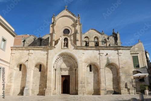 San Giovanni Battista Church in Matera, Italy © ClaraNila