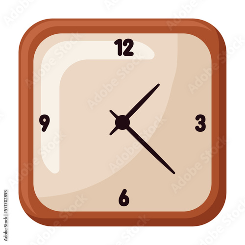 wall clock illustration