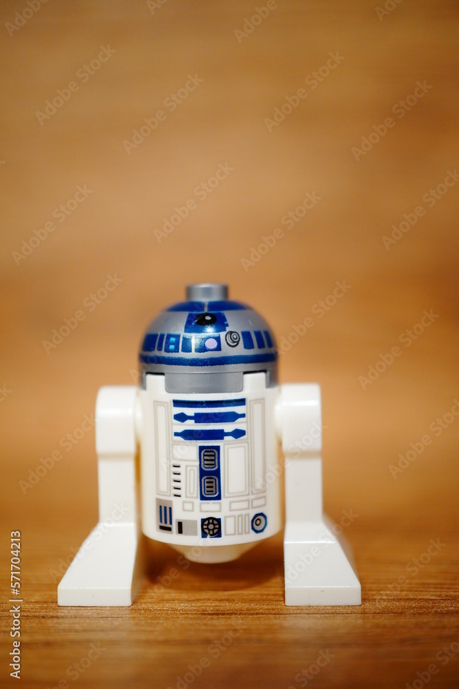 Obraz premium Lego Star Wars R2D2 robot