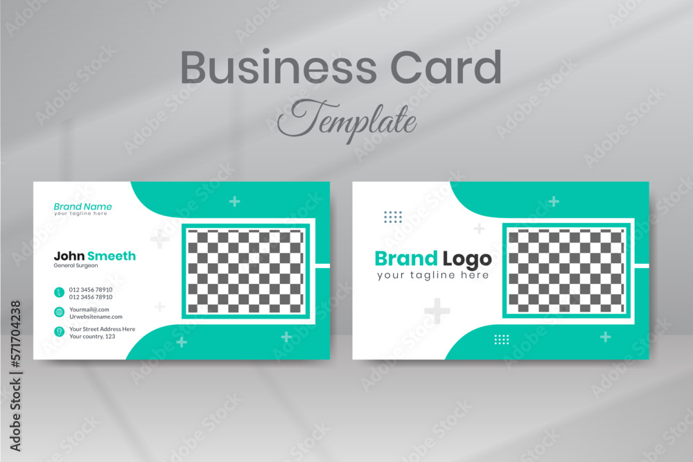 Business Card or Visiting Card Template Business Card or Visiting Card Template
