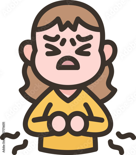 stomachache  icon