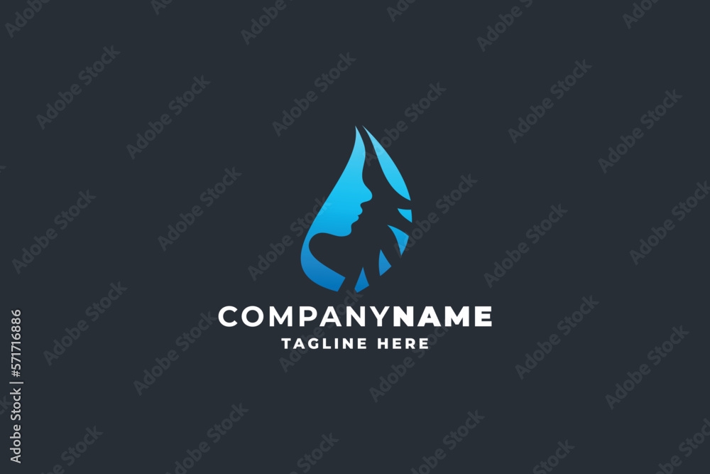 Drop Women Pro Logo Template
Drop Women Pro Logo Template