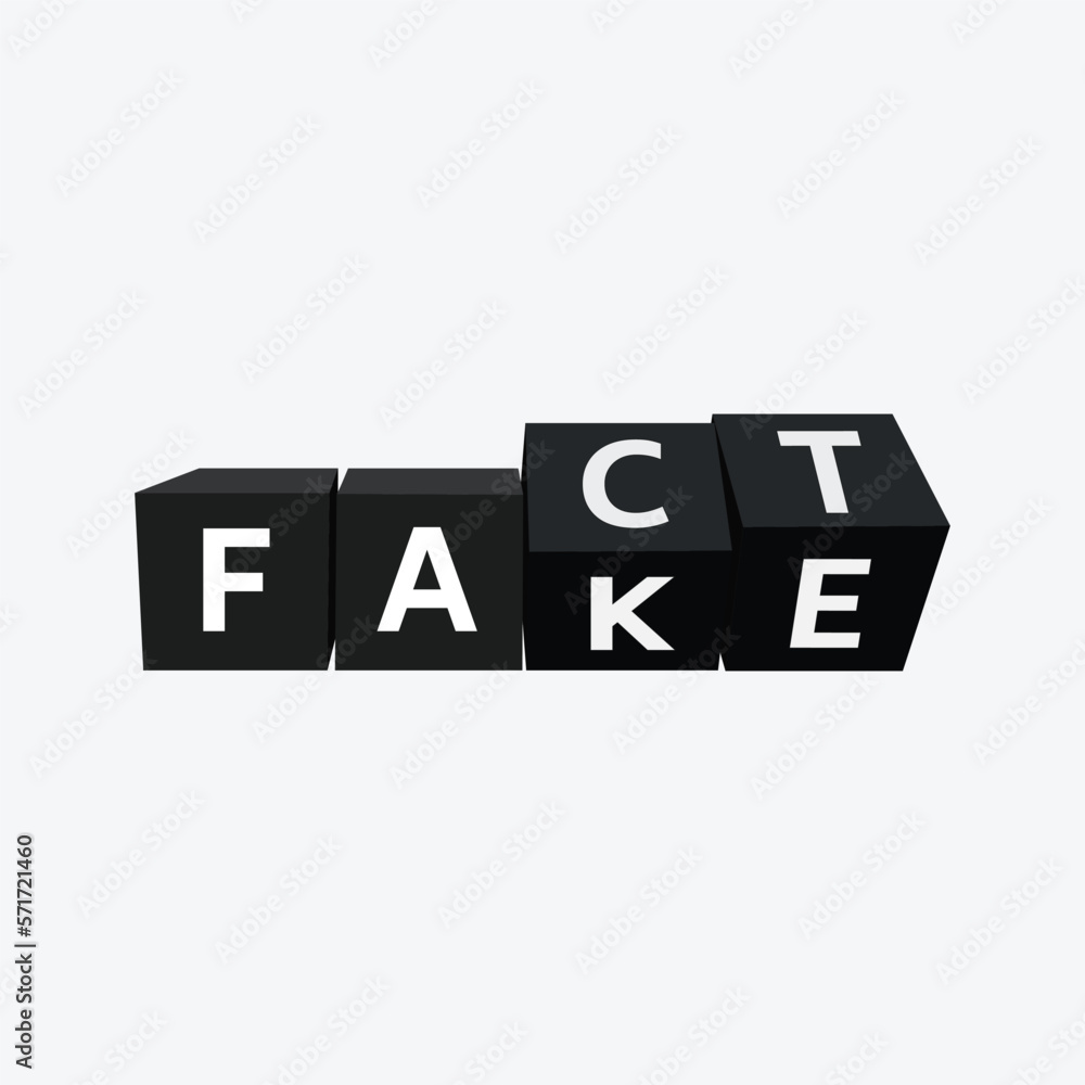 Fact or fake icon Stock Vector | Adobe Stock