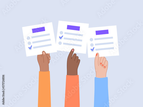 Election ballot choice