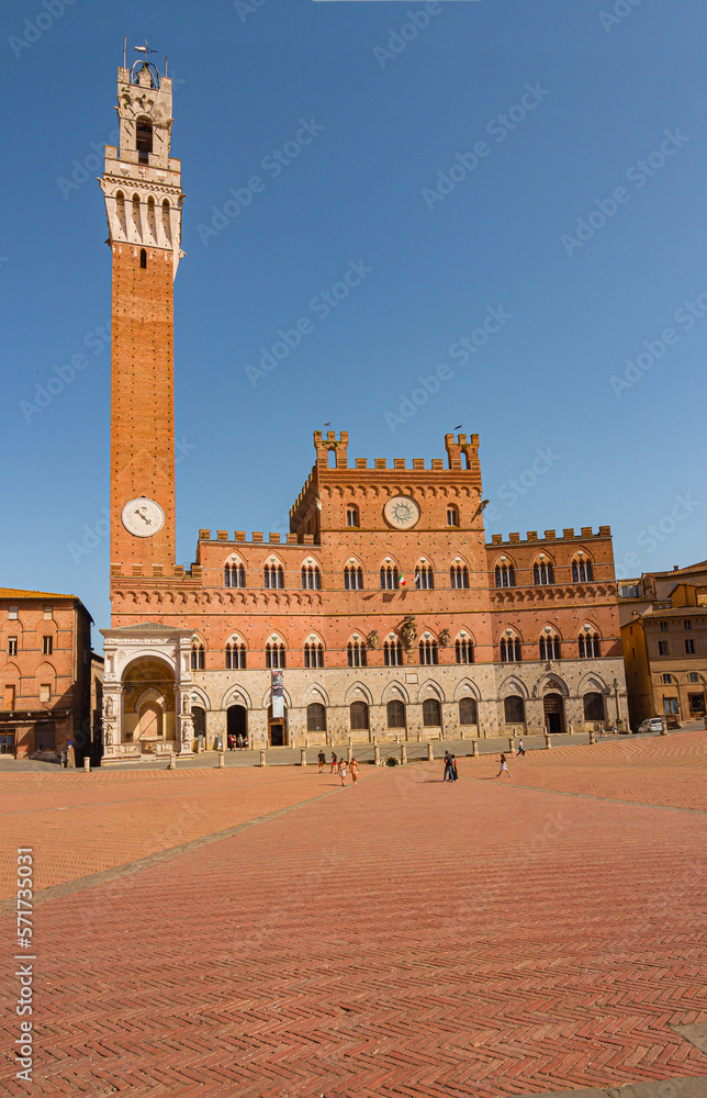 Siena, Italy 02 June 2022 Tower 