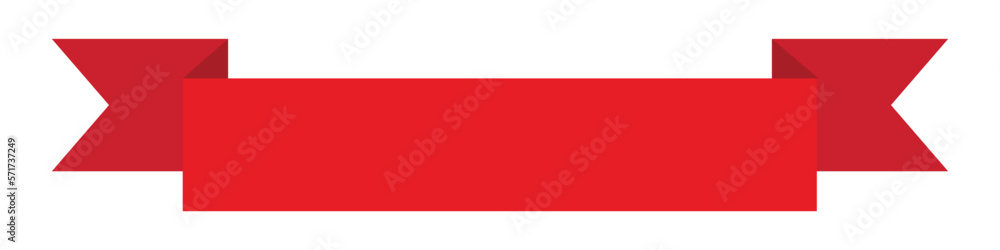 Obraz premium Red ribbon