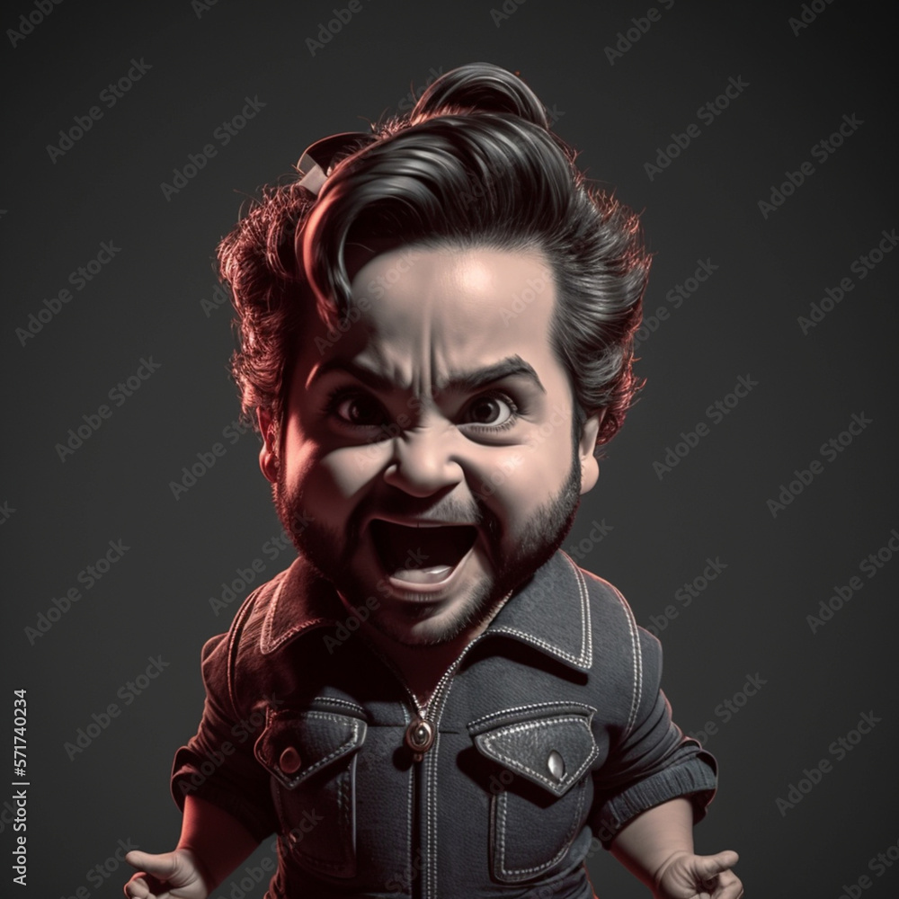 Disney style, chibi, whole body, cute, smiling, unreal engine, detailed