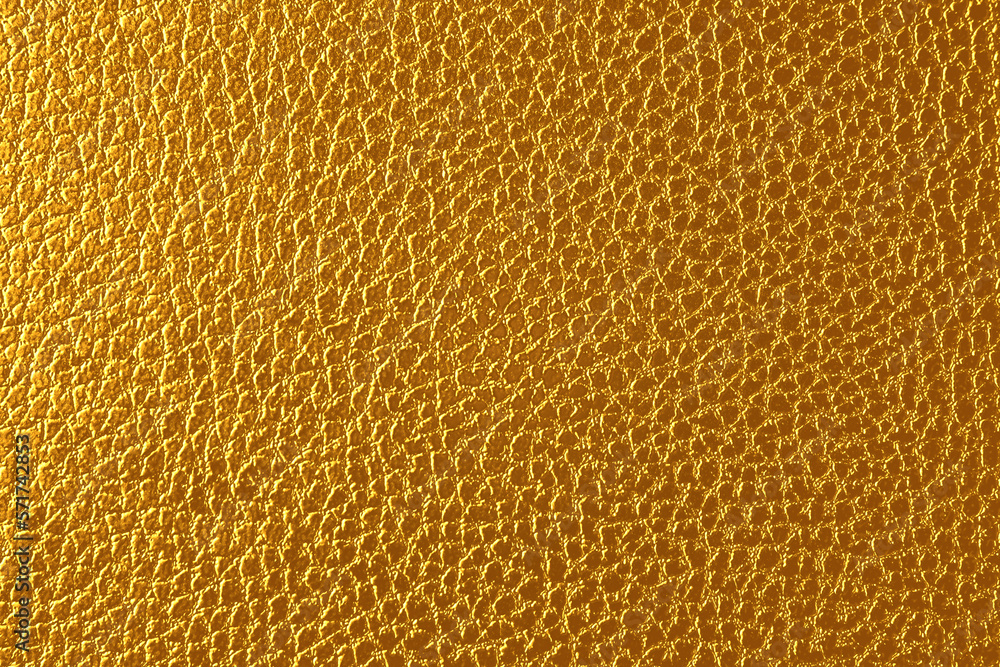 Texture of golden leather as background, closeup Texture of golden leather as background, closeup