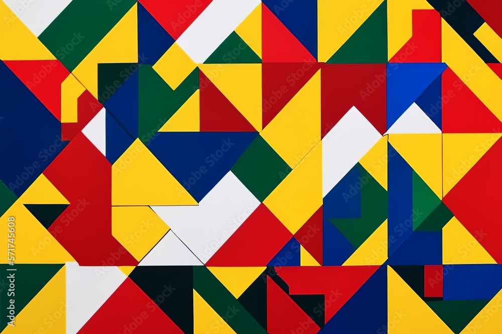 abstract colorful background, Cubism Art collage background abstract colorful background, Cubism Art collage background
