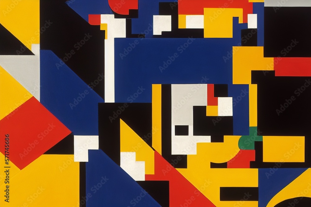 abstract colorful background, Cubism Art collage background abstract colorful background, Cubism Art collage background