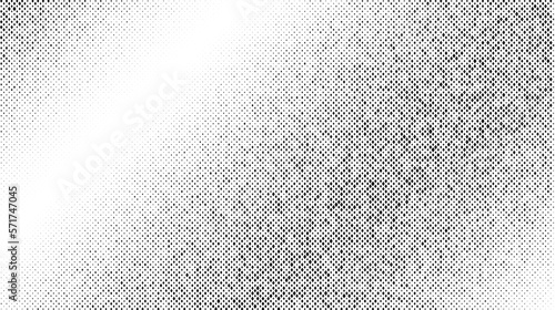 Grainy sand texture. Stippled gradient background. Grunge noise dotwork wallpaper. Black dots, speckles, particles or granules. Vector 