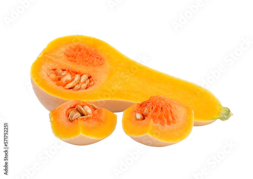 butternut squash on transparent png photo