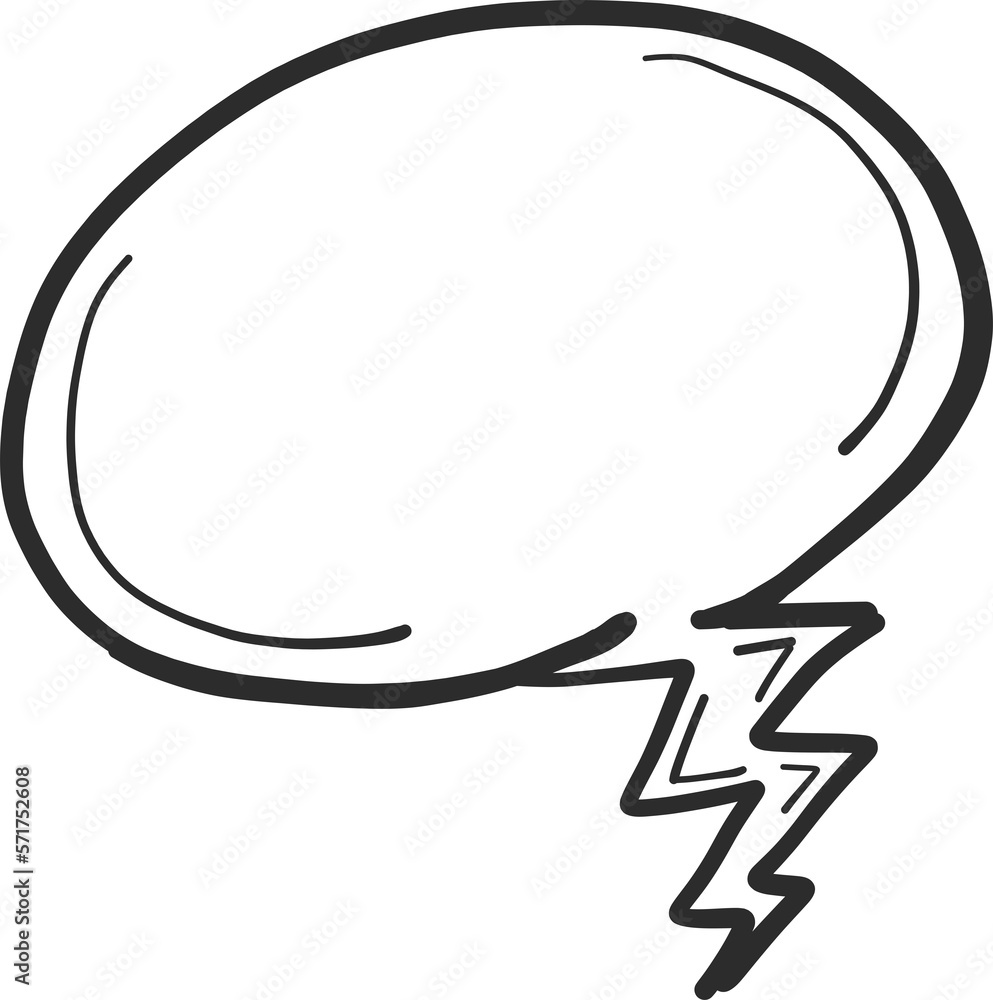 Quote textbox by hand drawing.Comic speech bubble png on white background.
Quote textbox by hand drawing.Comic speech bubble png on white background.