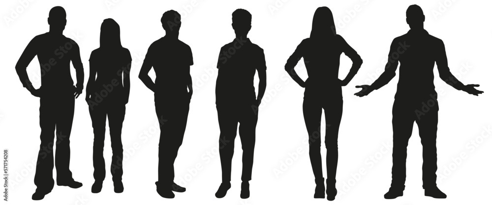 People silhouettes 45 People silhouettes 45