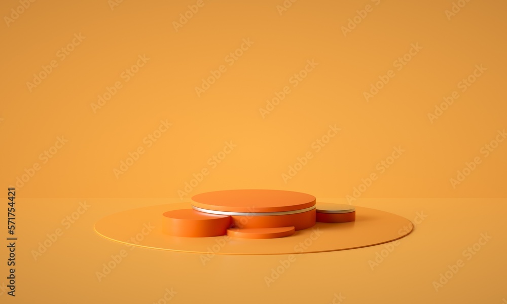 3D rendered geometric booth background 3D rendered geometric booth background