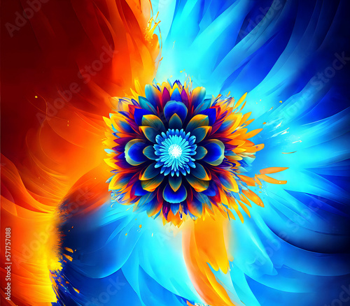 flower of fire and ice 