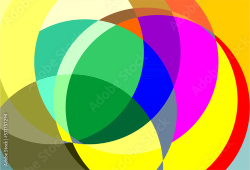rainbow color wheel
