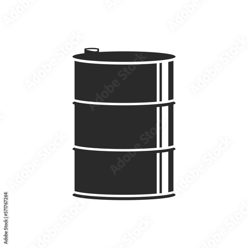Oil drum oilcan jerrycan logo symbol