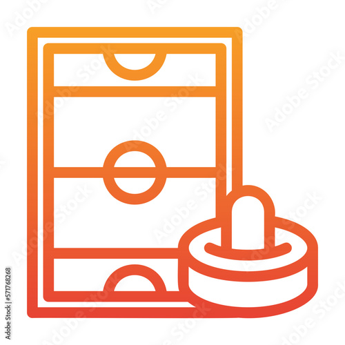 Air Hockey Icon