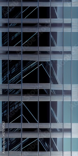 Facade of a corporate glass...
