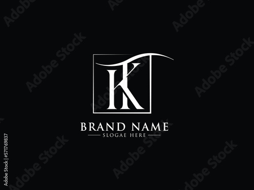 KT logo monogram emblem style template Free Vector
