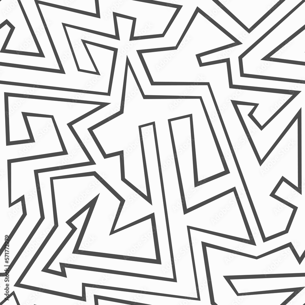 Monochrome ancient seamless pattern. Monochrome ancient seamless pattern.