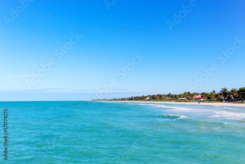 Fototapeta Naklejka Na Ścianę i Meble -  Playa del Cuyo Yucatan