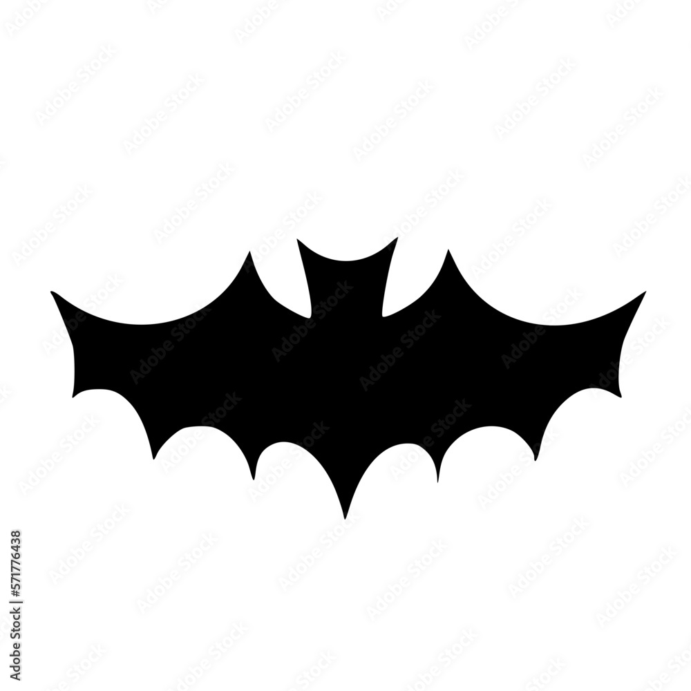 vector illustration of evil bat minster vector illustration of evil bat minster