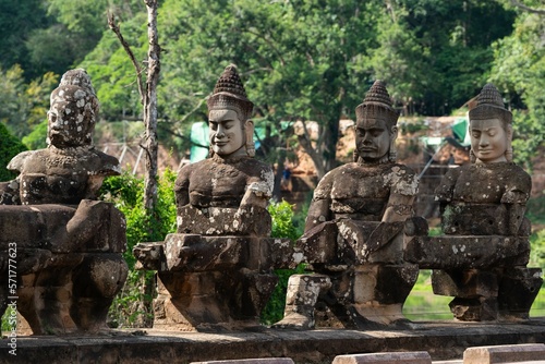 Big angkor Cambodia kindom photo