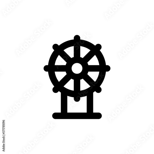 rudder line icon