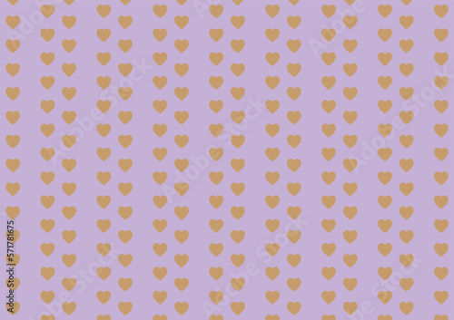 Seamless pattern with hearts. Valentines day background.