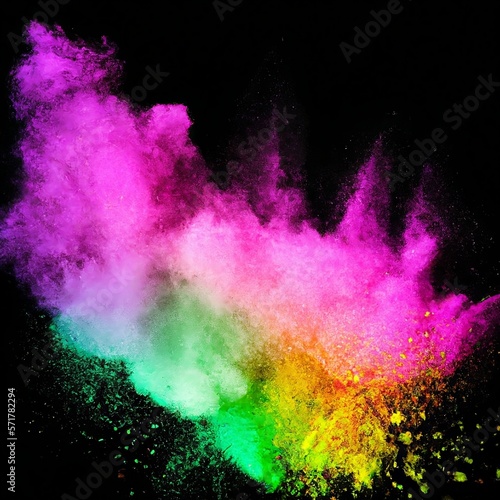 abstract rainbow background