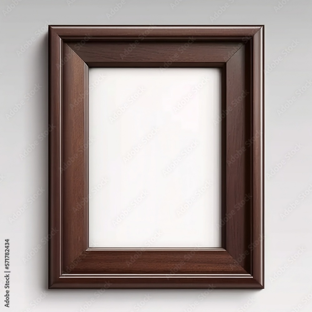 rectangle wall photo or painting frame mock up Made with Generative AI Made with Generative AI rectangle wall photo or painting frame mock up Made with Generative AI Made with Generative AI
