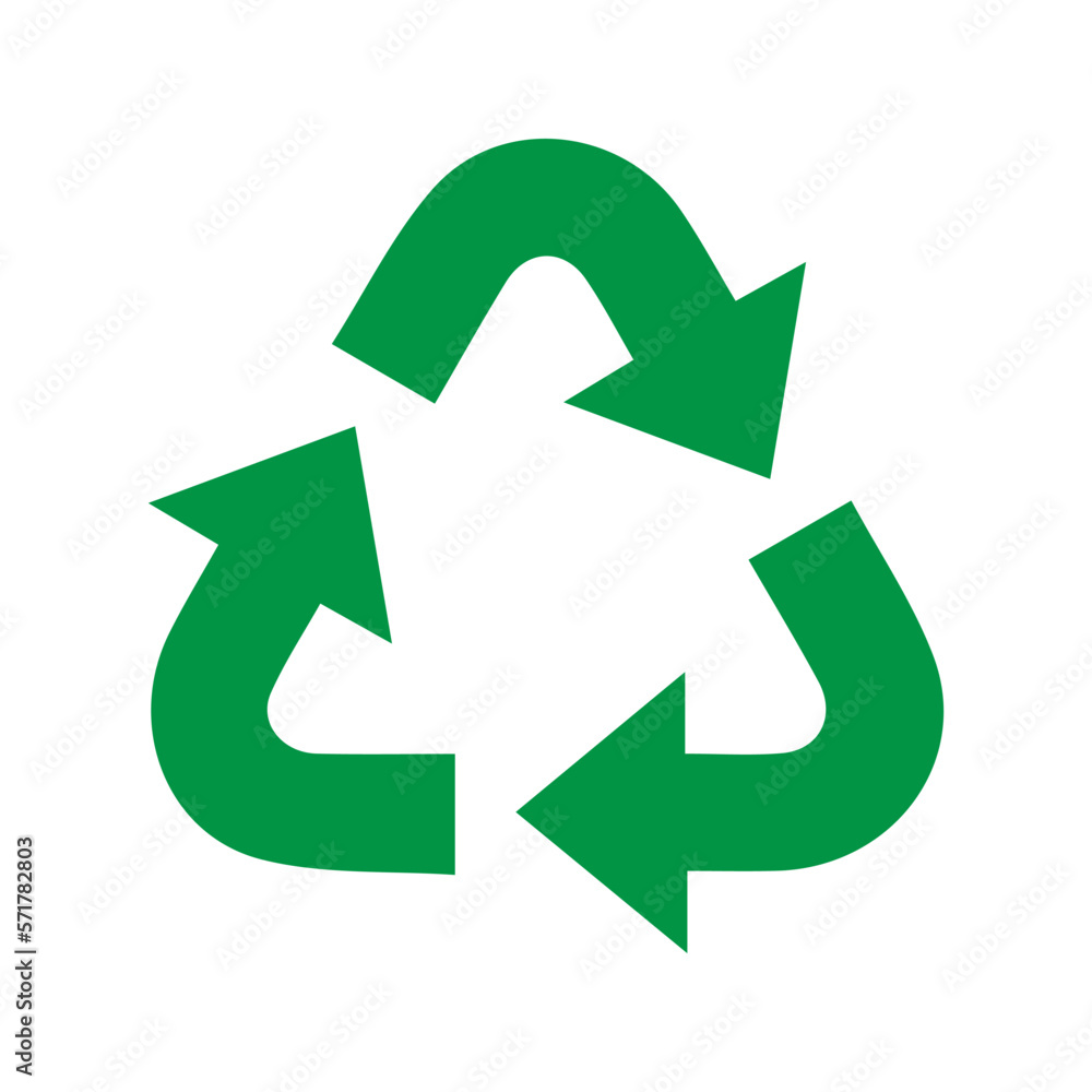 Recycle icon vector, sign, symbol. Recycle icon vector, sign, symbol.